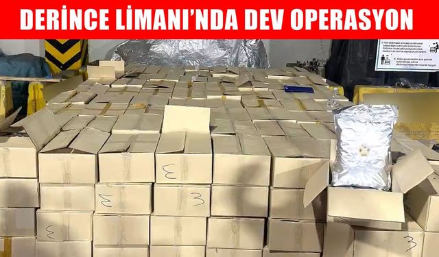 Bakan Yerlikaya duyurdu: 1,5 tonluk uyuşturucu sevkiyatı engellendi