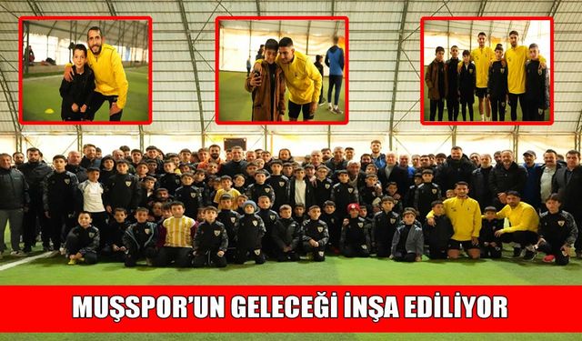 Muş Spor Futbol Okulu açıldı