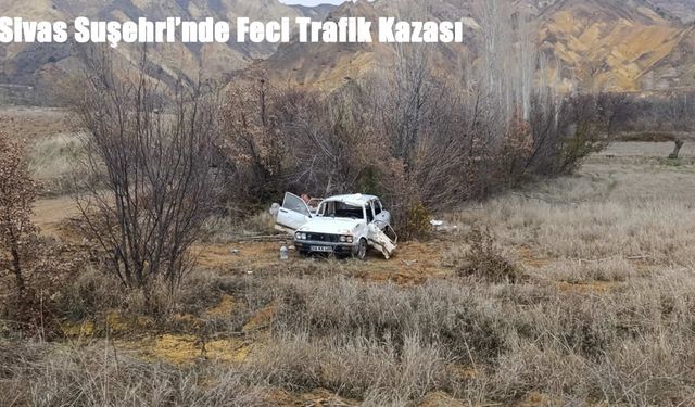 Şarampole Devrilen Otomobilde 1 Ölü, 2 Ağır Yaralı