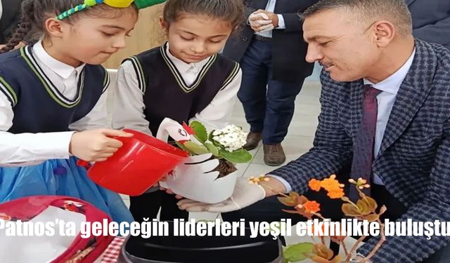 Patnos'ta geleceğin liderleri yeşil etkinlikte buluştu