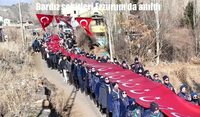 Bardız şehitleri Erzurum'da anıldı