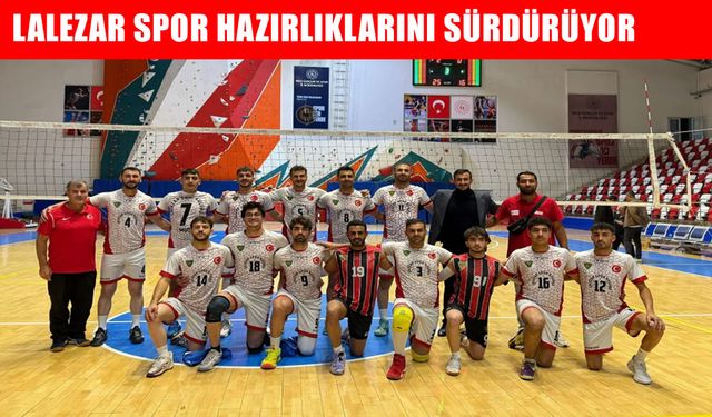 Muş Lalezarspor, play-off yolunda hazırlıklarını sürdürüyor