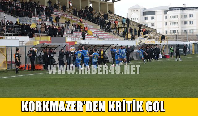 Ayetullah Korkmazer’den kritik gol