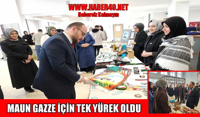 MAUN'dan Gazze için dayanışma seferberliği