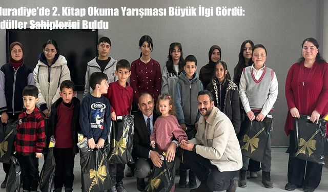 Muradiye’de 2. Kitap Okuma Yarışması Büyük İlgi Gördü: Ödüller Sahiplerini Buldu