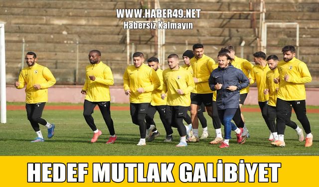 Muşspor, kritik maç öncesi tempoyu arttırdı