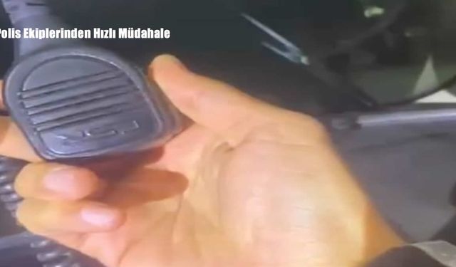 Malatya’da Çakar Tertibatlı Araç Trafikten 30 Gün Men Edildi