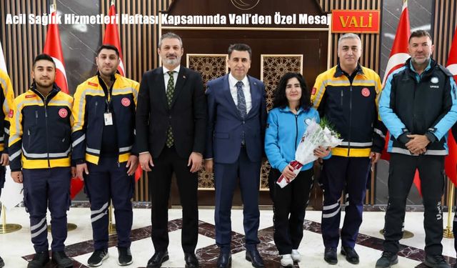 Tunceli Valisi Aygöl’den Sağlık Personeline Telsizden Övgü: “Sizlerle Gurur Duyuyoruz”