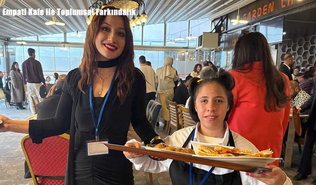 Iğdır’da Özel Gereksinimli Bireyler Bir Günlüğüne Kafe İşletti