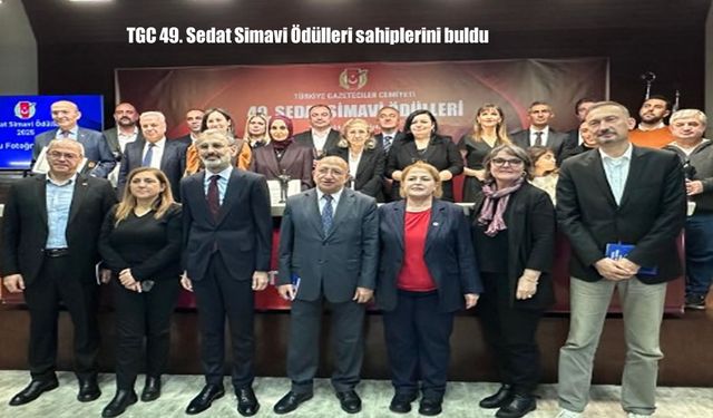 TGC 49. Sedat Simavi Ödülleri sahiplerini buldu