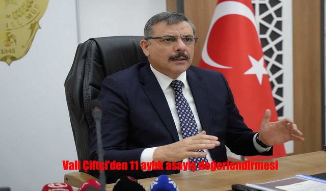 Erzurum’da 11 Ayda Asayişte Önemli Düşüş: Vali Çiftçi Rakamları Açıkladı