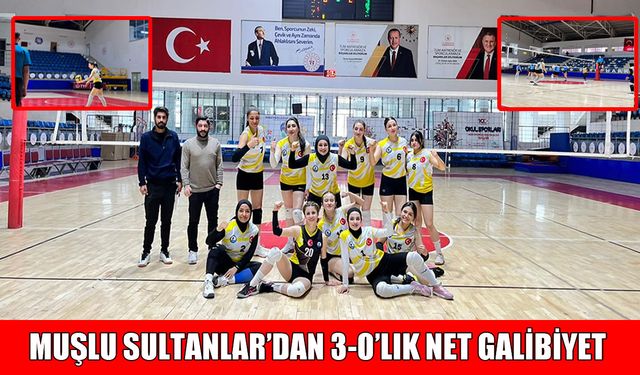 "Muşlu Sultanlar" Hakkari’den galibiyetle döndü
