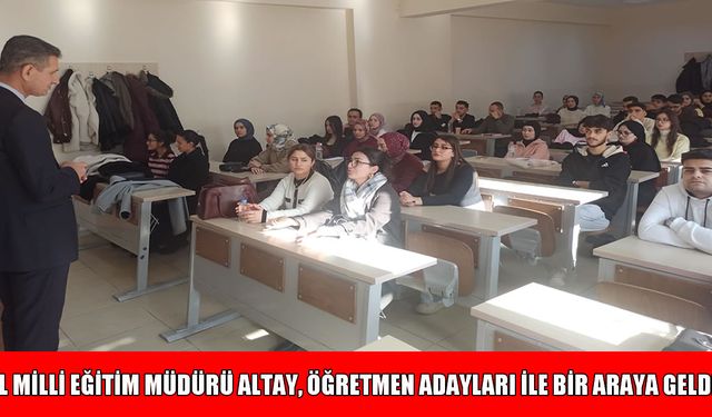 Muş’ta öğretmen adayları için seminer düzenlendi