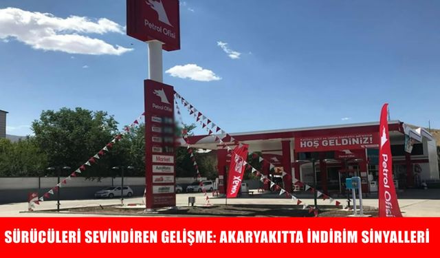 Akaryakıtta çifte indirim sinyali: Motorinden sonra benzin de ucuzluyor