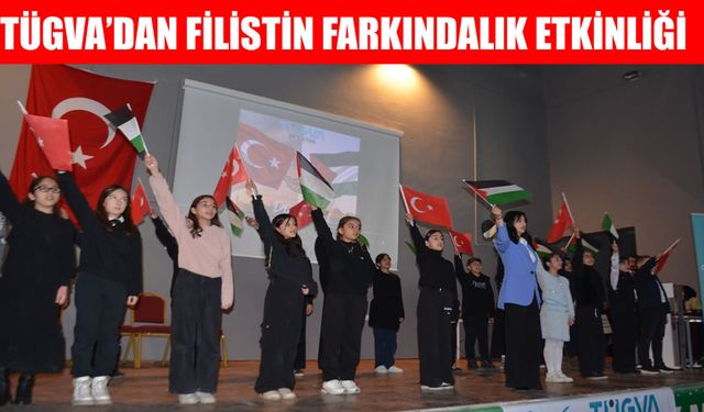 TÜGVA’dan Bulanık’ta Filistin Farkındalık Etkinliği: "Filistin insanlık onurunun adıdır"