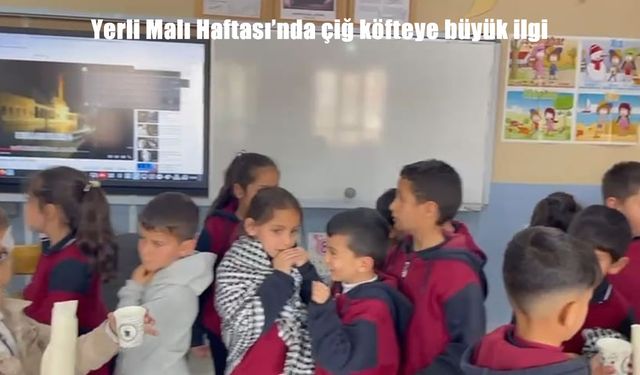 Bitlis’te Yerli Malı Haftası'nda çiğ köfteye büyük ilgi