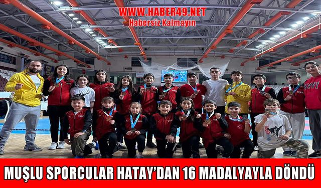 Türkiye Karate Yıldızlar Ligi’nde Muş fırtınası