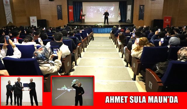 Polis Başmüfettişi Ahmet Sula, MAUN’da öğrencilerle bir araya geldi