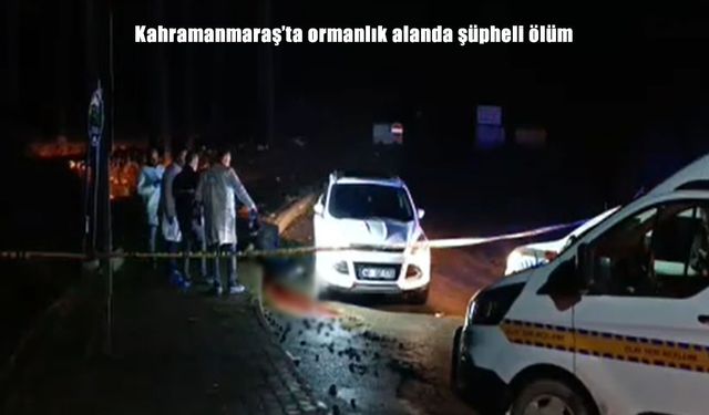 Kahramanmaraş’ta 20 yaşındaki genç kanlar içinde ölü bulundu