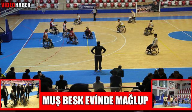 Muş BESK evinde mağlup: Samsun temsilcisi farklı kazandı