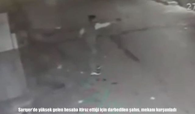 Sarıyer’de hesap tartışması sonrası eğlence mekanına kurşun yağdırıldı