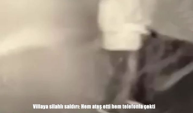 İstanbul’da silahlı saldırı: Hem ateş etti hem telefonla çekti