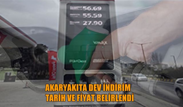 Muşlu sürücülerin yüzü gülecek: Akaryakıt indiriminin tarihi ve yeni fiyatı açıklandı