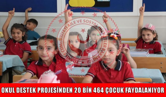 Bakanlıktan 20 bin öğrenciye akademik ve sosyal destek
