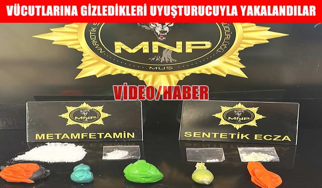 Muş’ta yolcu otobüsünde uyuşturucu operasyonu: İran uyruklu 2 kişi tutuklandı