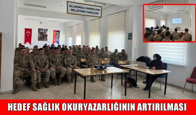 Muş’ta JÖH personeline sağlık eğitimi verildi