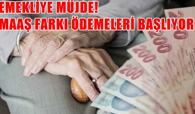 Binlerce kişi merakla bekliyor: Emekli maaşı zam farkı ne zaman yatacak