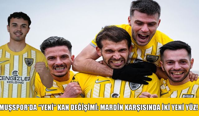 Muşspor’da iki yeni transfer ilk kez sahne aldı
