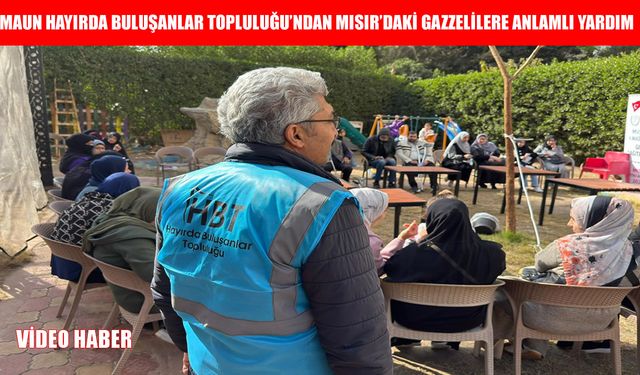 Muş’tan Kahire’ye yardım köprüsü