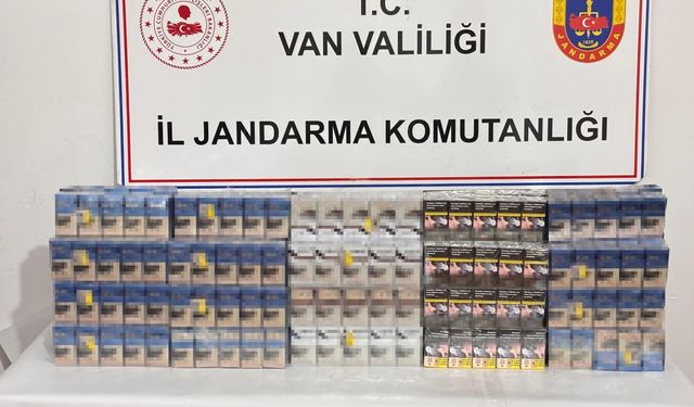 Van’da Sentetik Hap ve Kaçak Sigara Ele Geçirildi