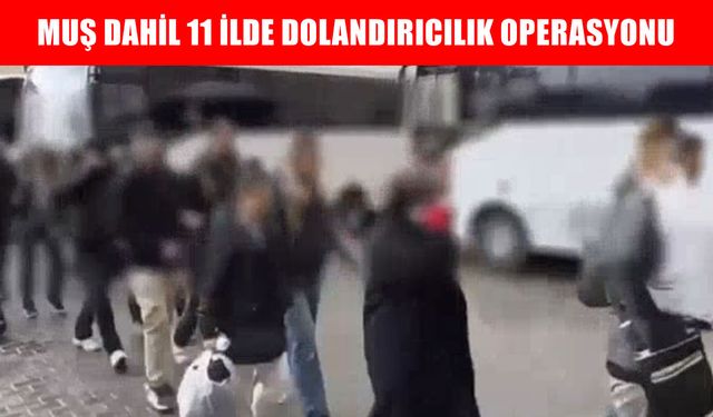 Diyarbakır merkezli dev operasyon: Muş’ta da gözaltılar var