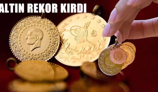 Altın rekor kırdı: Gram altın 7 bin TL’yi aştı