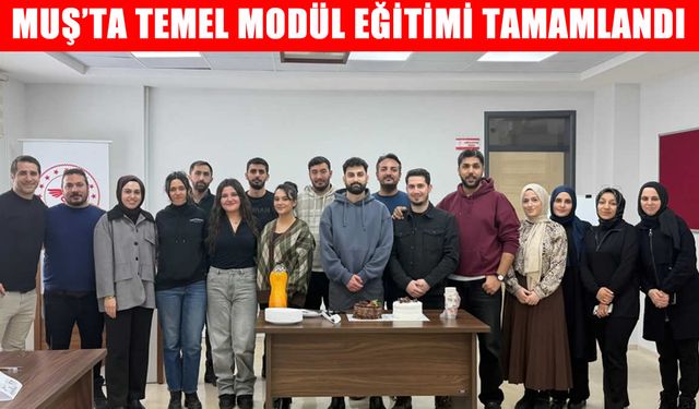 Muş’ta ambulans personeli “Temel Modül Eğitimi”ni başarıyla tamamladı
