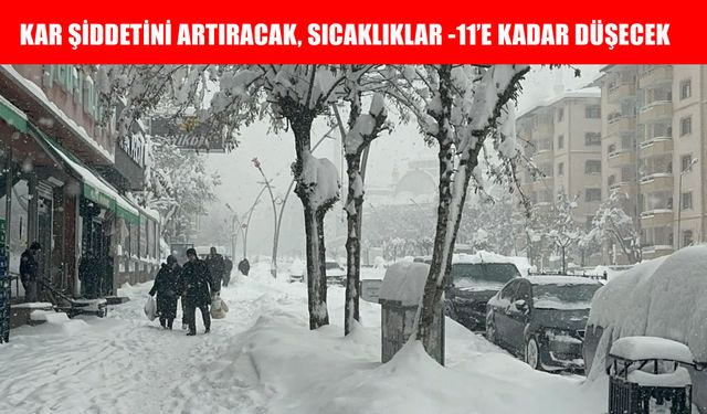 Muş’ta kar alarmı: Okullar tatil edilecek mi?