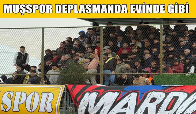 Muşspor’a Mardin’de taraftar itici gücü: Deplasman değil, kendi evi!
