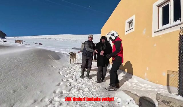 Jandarma ve Sağlık Ekiplerinden Hayat Kurtaran Müdahale