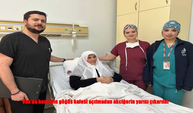 Van’da Kapalı Yöntemle Hayat Kurtaran Operasyon