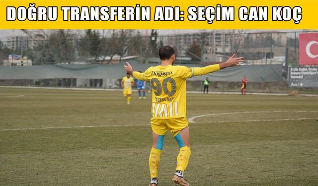 Muşspor’da Seçim Can Koç rüzgârı: 3 maçta 3 gol