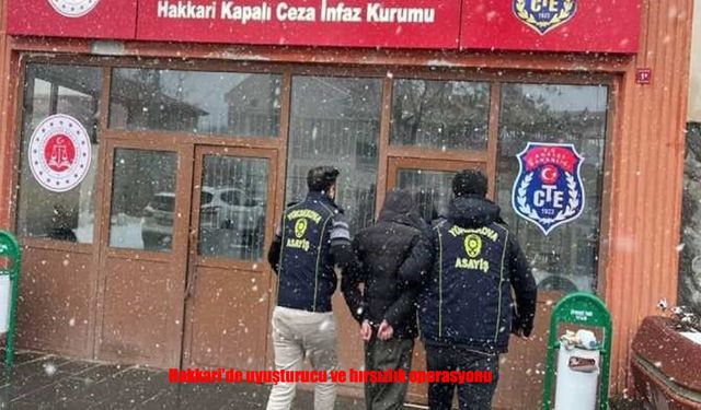 Hakkari’de Aranan 2 Hükümlü Yakalandı