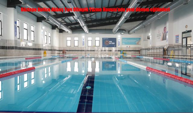 Göztepe’de Yüzme Kültürü Yaygınlaşıyor