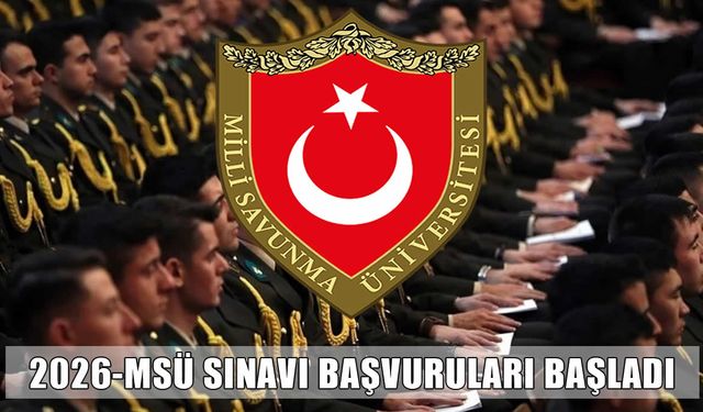 Askeri Öğrenci Adaylarının Dikkatine: MSÜ Başvuruları Başladı