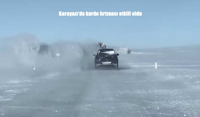 Erzurum’un Karayazı İlçesinde Dondurucu Soğuk ve Şiddetli Rüzgâr Etkili Oldu