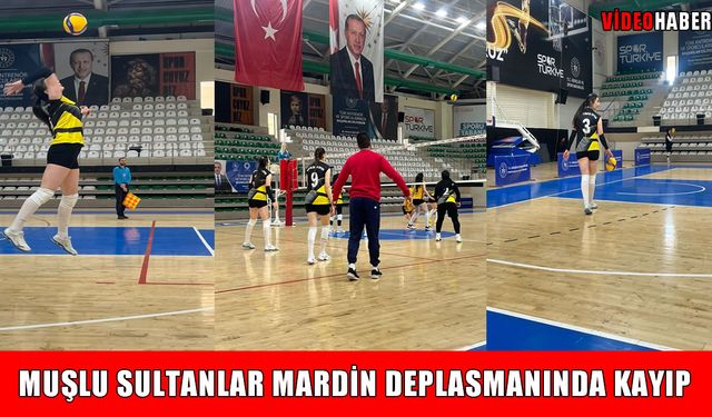 "Muşlu Sultanlar" Mardin deplasmanında kayıp: 3-1