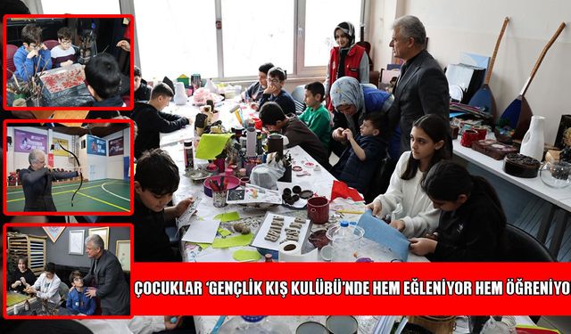 “Gençlik Kış Kulübü” Muş’ta yarıyıl tatiline hareket kattı