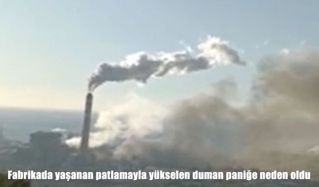 Hatay’da demir çelik fabrikasında patlama