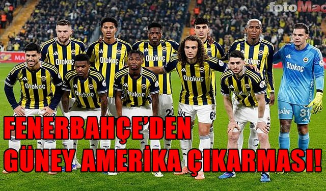 Fenerbahçe Santrfor İçin Güney Amerika’ya Yöneldi! İşte 3 Aday